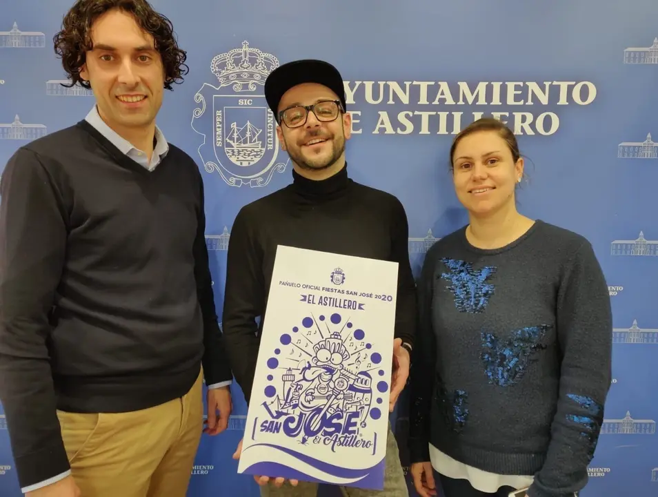 Presentaci&oacute;n del pa&ntilde;uelo de las fiestas de San Jos&eacute; de Astillero