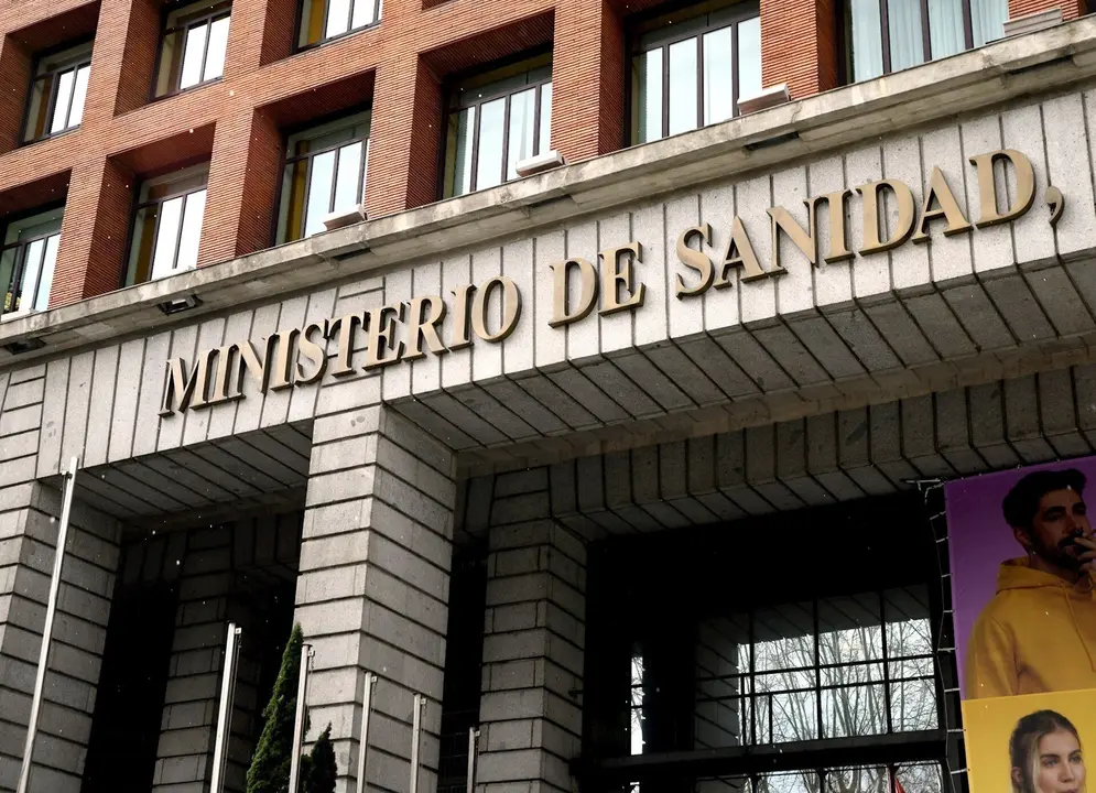 Edificio del Ministerio de Sanidad, Pol&iacute;tica Social e Igualdad ubicado en el Paseo del Prado, en Madrid (Espa&ntilde;a), a 2 de marzo de 2020.