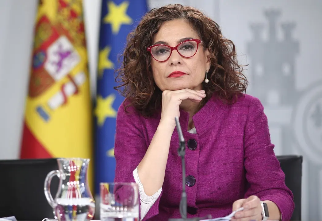 La ministra Portavoz y de Hacienda, Mar&iacute;a Jes&uacute;s Montero, durante la rueda de prensa posterior al Consejo de Ministros en el que se ha aprobado la ley de libertad sexual y reforma educativa, en Madrid (Espa&ntilde;a), a 3 de marzo de 2020.