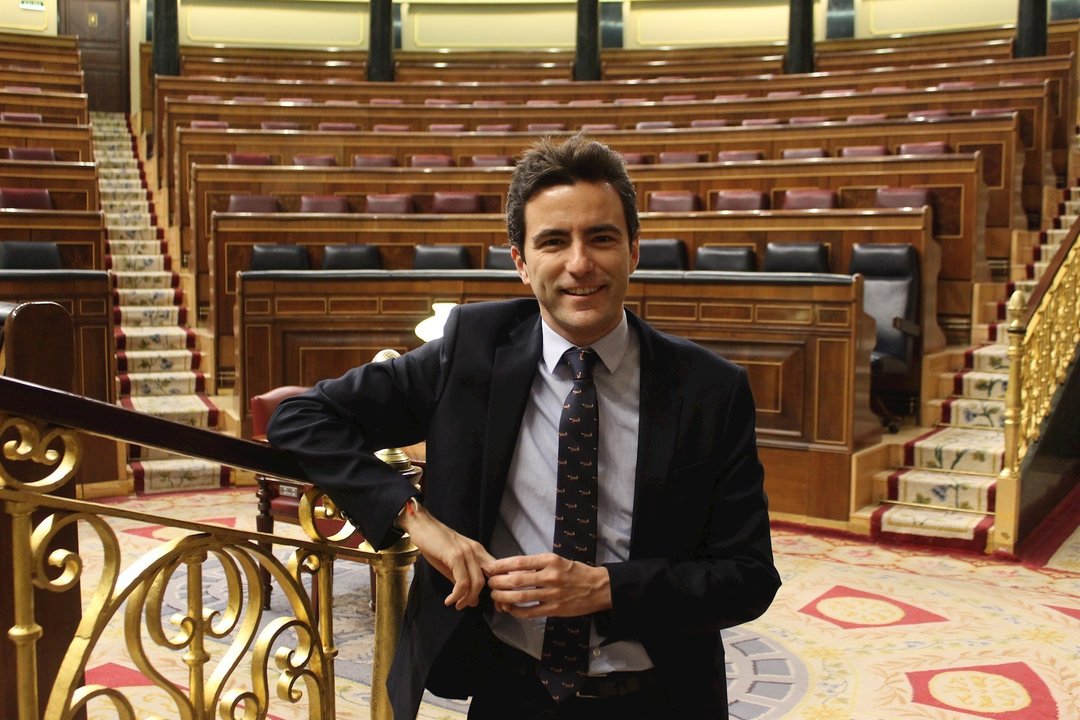 Pedro Casares en el Congreso de los Diputados