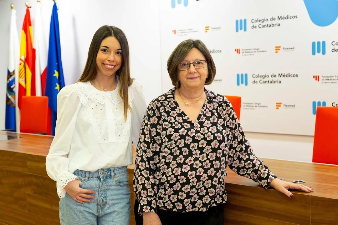 M&oacute;nica Fern&aacute;ndez (i) y Carmen Huidobro