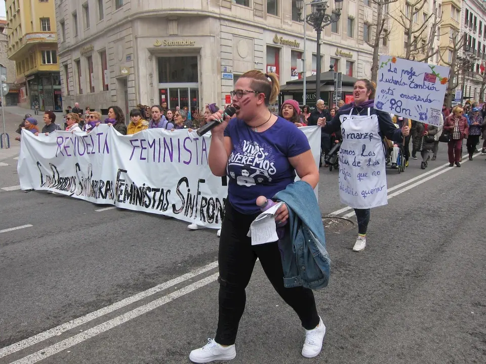 Manifestaci&oacute;n 8M en Santander