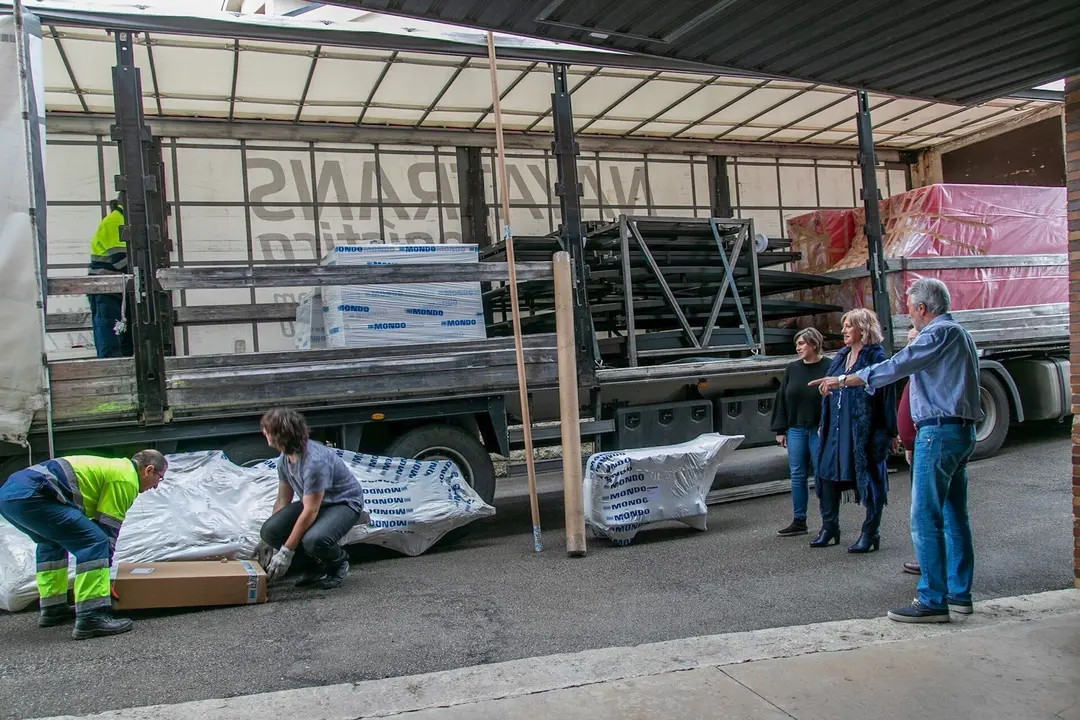 Obras pista atletismo Requejada