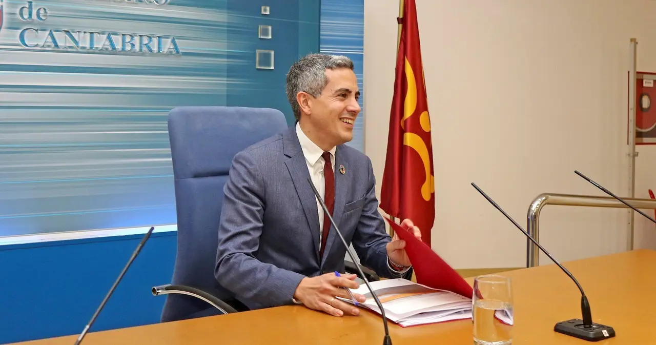 Pablo Zuloaga, vicepresidente y portavoz del Gobierno de Cantabria