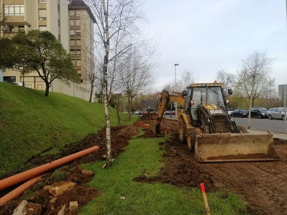 Inician los trabajos para el aparcamiento en Astillero