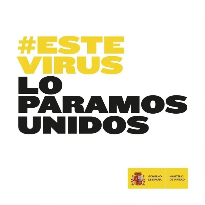 Campa&ntilde;a del Gobierno '#EsteVirusLoParamosUnidos'
