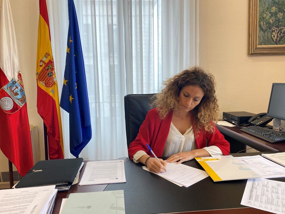 La delegada del Gobierno en Cantabria, Ainosa Quiñones
