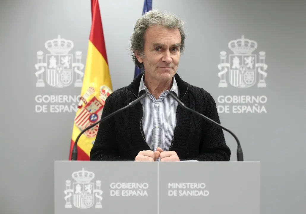 El director del Centro de Coordinaci&oacute;n de Alertas y Emergencias Sanitarias, Fernando Sim&oacute;n