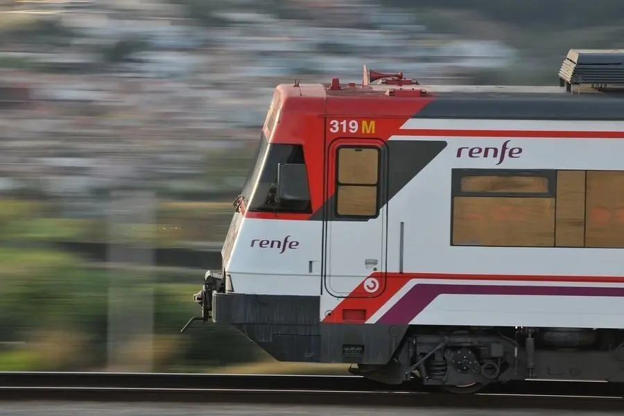 Tren de Cercan&iacute;as de Renfe.