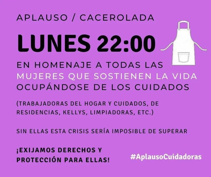 Iniciativa para homenajear a las cuidadoras