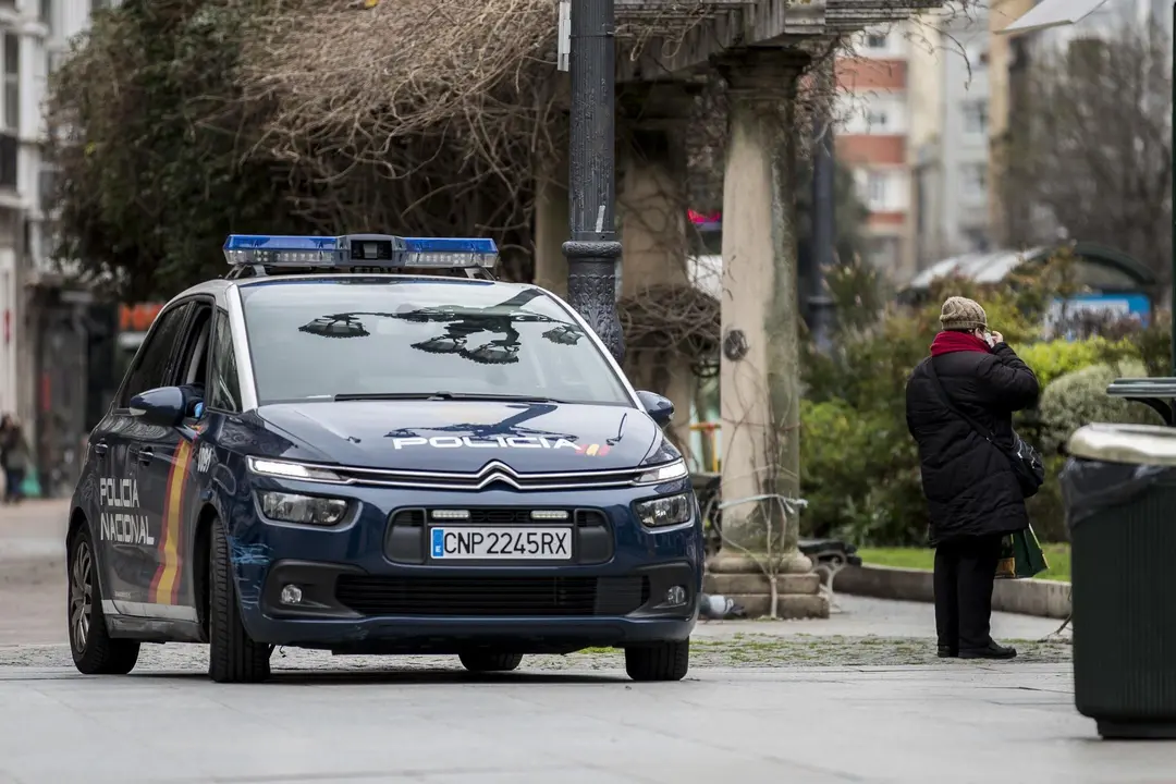 DAVID S. BUSTAMANTE 17/03/2020 SANTANDER/ CANTABRIA La Unidad Militar de Emergencias UME realiza apoyo de seguridad en Santander tras decretarse el Estado de Alerta en Espa&ntilde;a por el Coronavirus COVID-19 