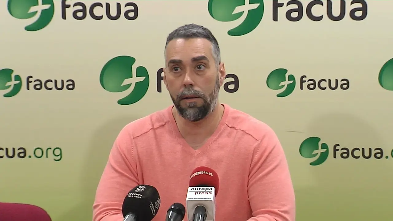 Rub&eacute;n S&aacute;nchez, portavoz de FACUA.