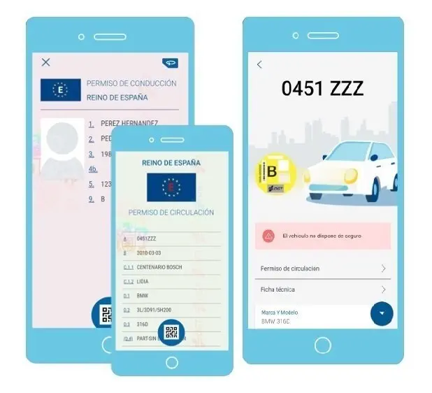 Aplicaci&oacute;n m&oacute;vil 'miDGT'