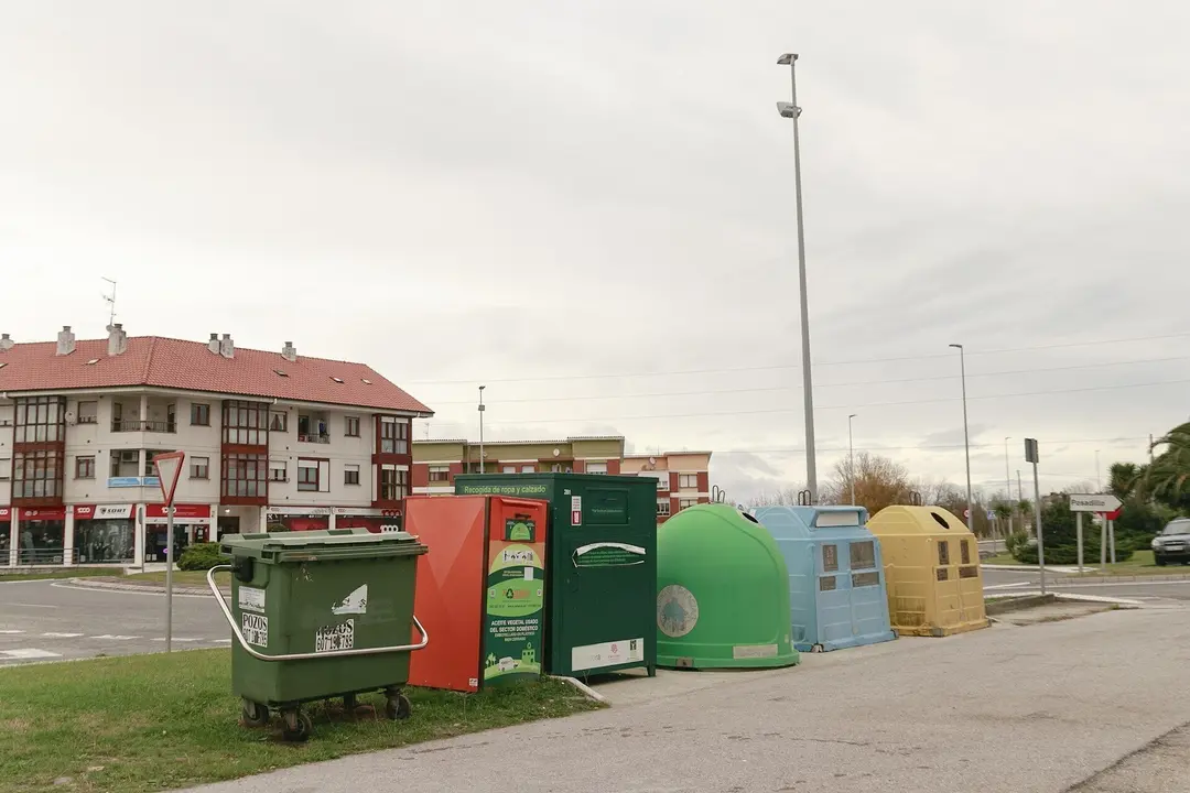 Contenedores de basura en Polanco