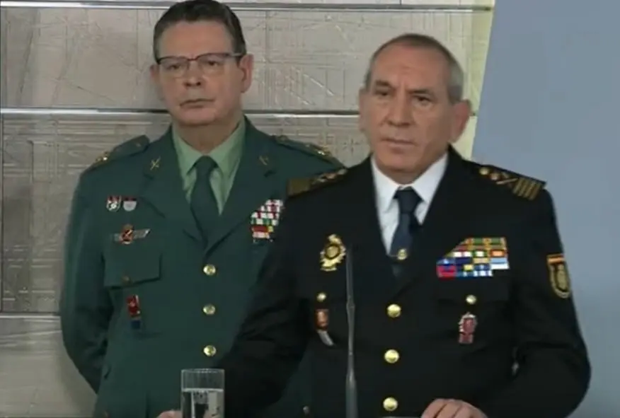 Laurentino Ce&ntilde;a y Jos&eacute; &Aacute;ngel Gonz&aacute;lez