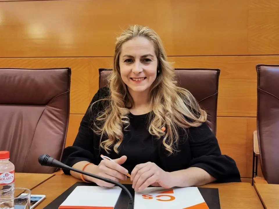 Marta Garc&iacute;a, diputada de Cs