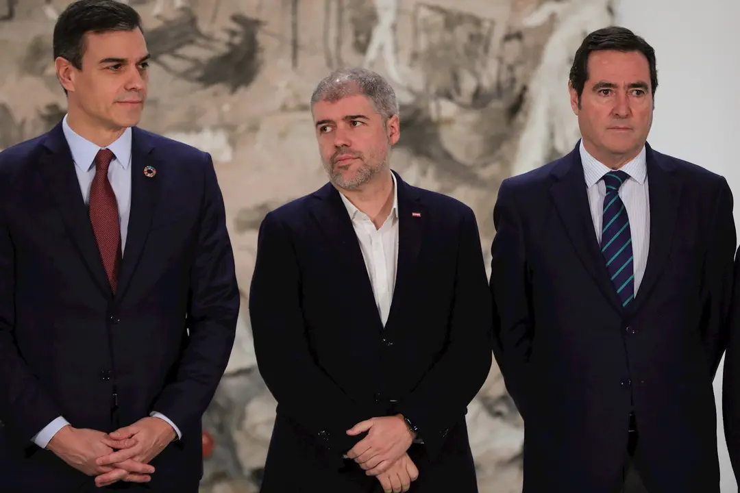 Firma del acuerdo de subida del Salario M&iacute;nimo Interprofesional (SMI)