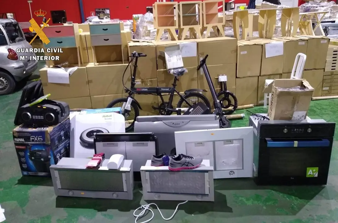 Efectos intervenidos en operaci&oacute;n de alucineros