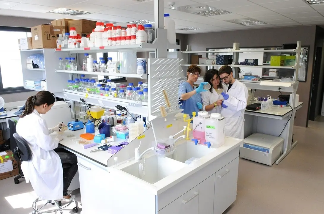 Laboratorio del IBBTEC. Archivo