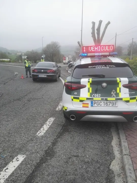Control de la Guardia Civil