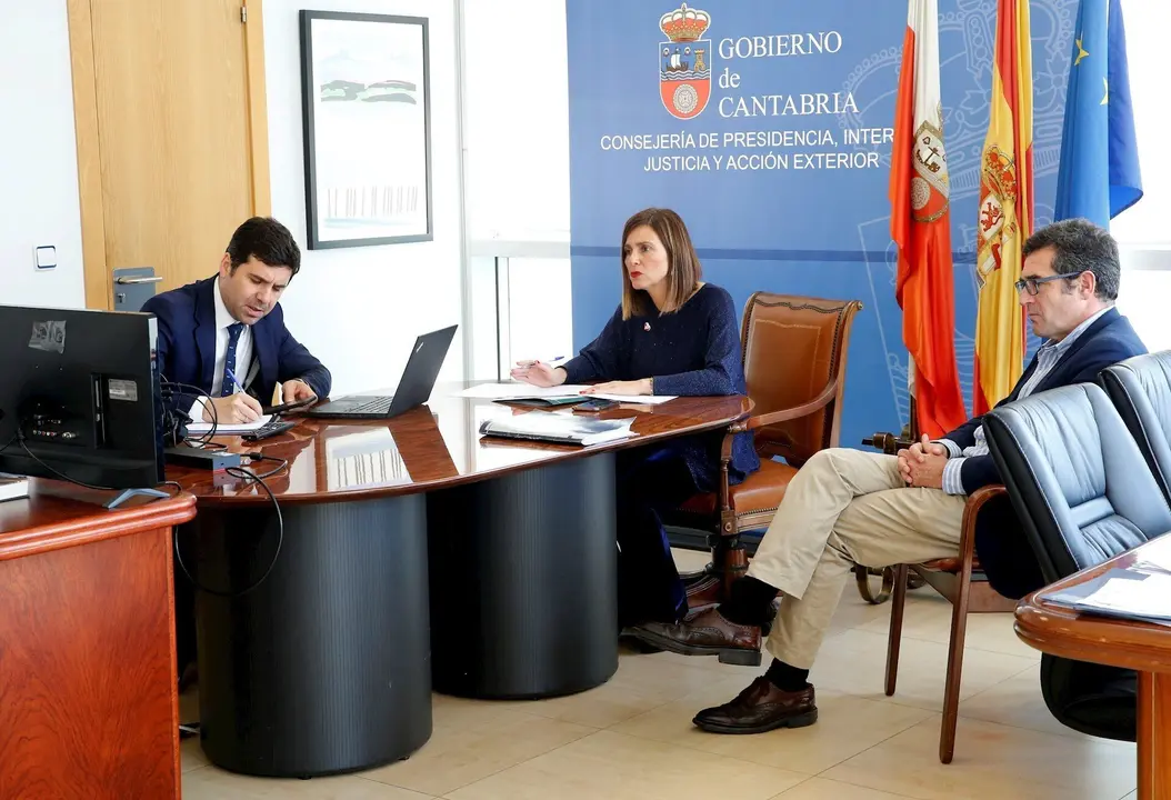 Videoconferencia de Justicia