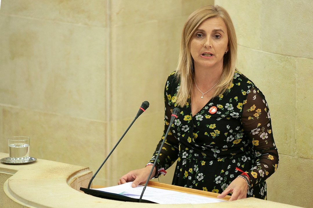 La secretaria de Organización del PSC-PSOE y portavoz del grupo socialista en el Parlamento regional, Noelia Cobo