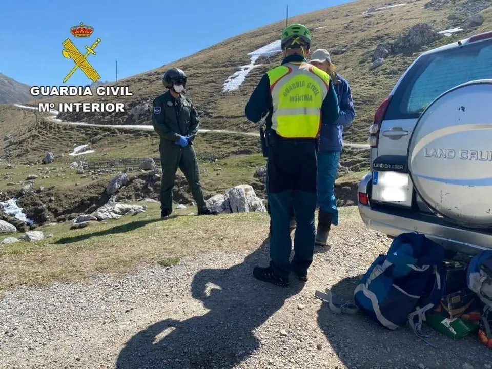 Un hombre denunciado en Picos de Europa