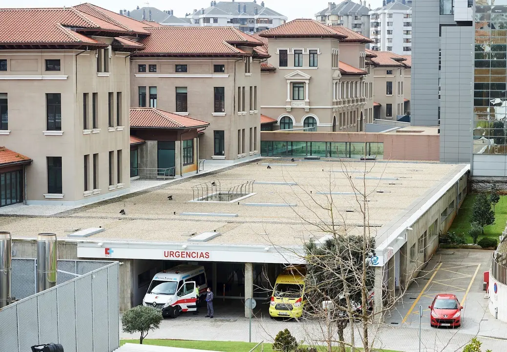 Vista general del Hospital Universitario Marqu&eacute;s de Valdecilla