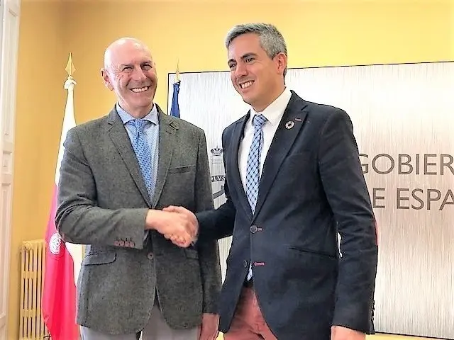 Eduardo Echevarr&iacute;a y Pablo Zuloaga