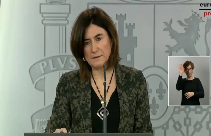 Rueda de prensa de la doctora Mar&iacute;a Jos&eacute; Sierra, del Centro de Coordinaci&oacute;n de Alertas y Emergencias Sanitarias