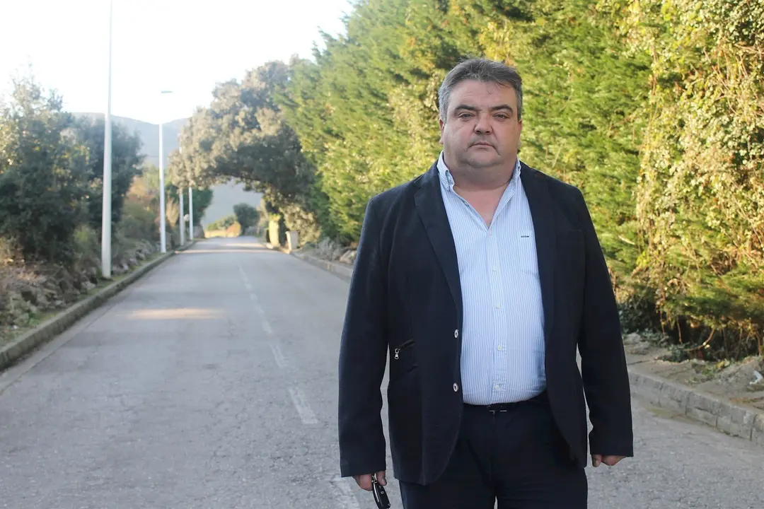 El alcalde de Noja, Miguel &Aacute;ngel Ruiz Lav&iacute;n