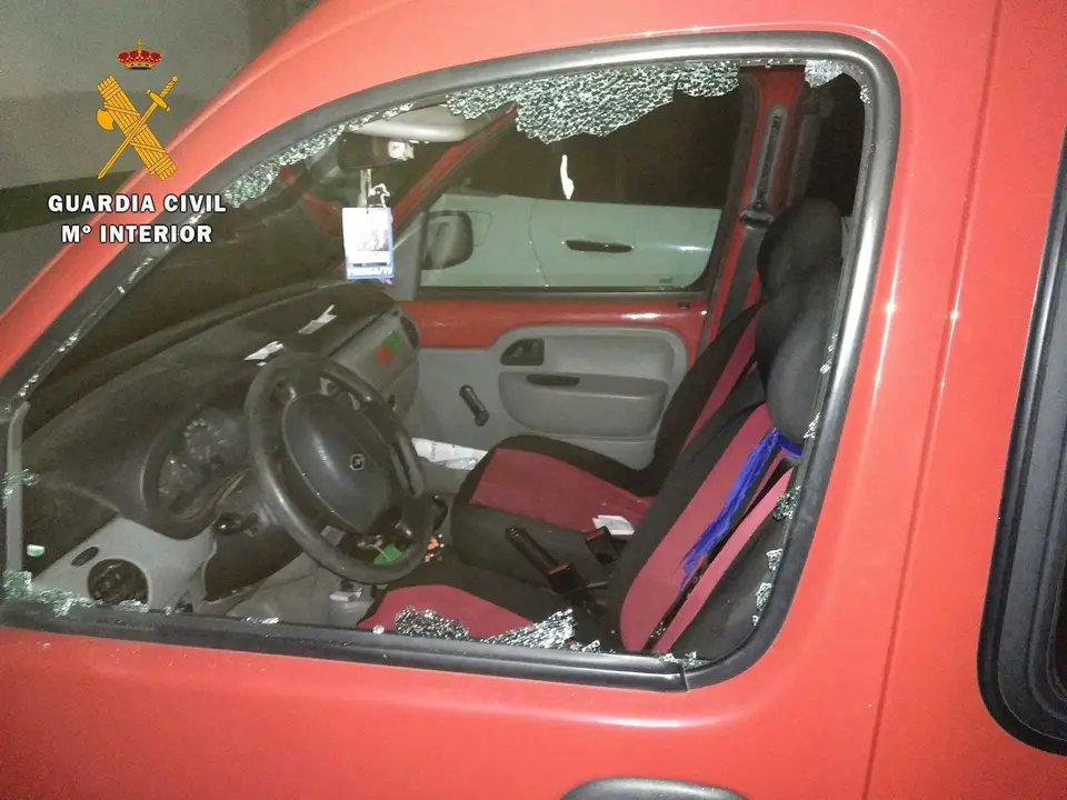 Robo en veh&iacute;culo