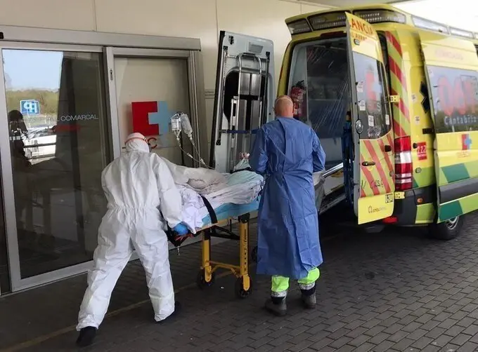 Traslado de un paciente