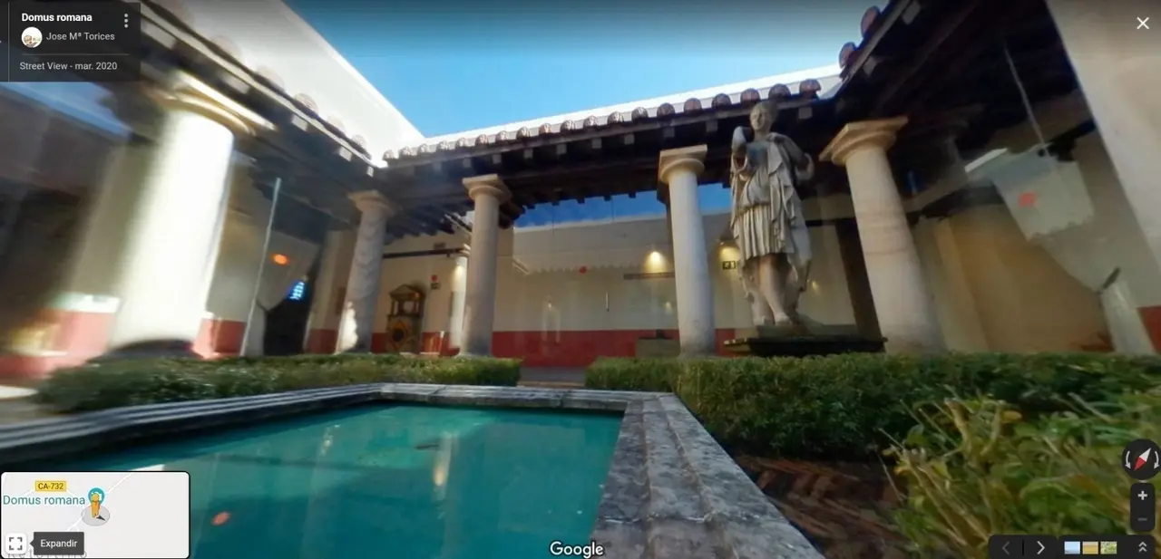 VIisita virtual domus romana de Juli&oacute;briga