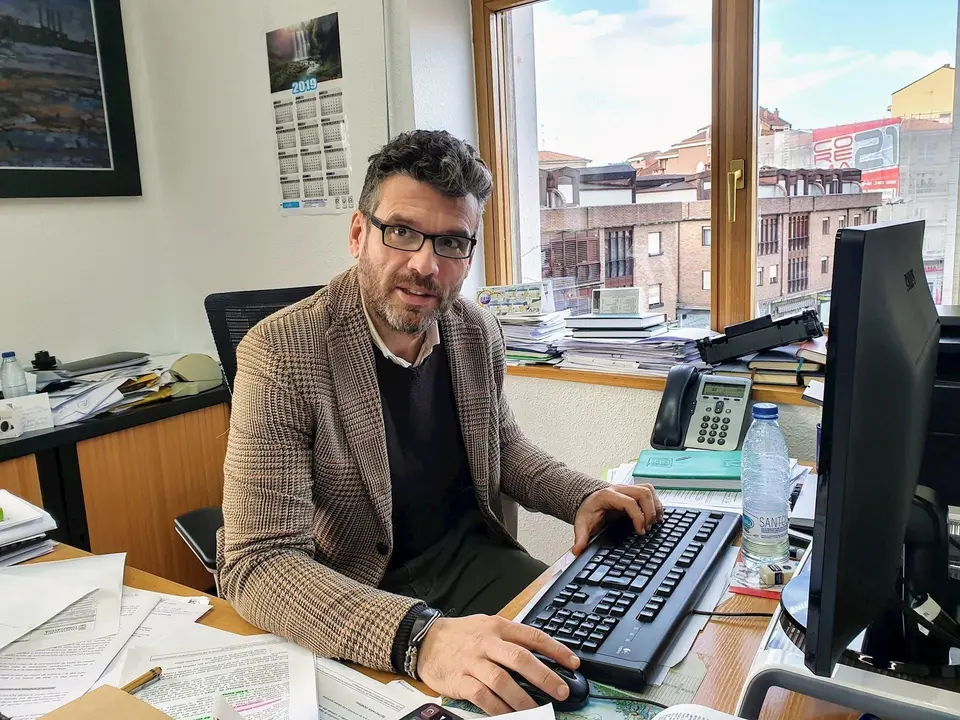 El concejal de Movilidad, Urbanismo y Vivienda de Torrelavega, Gerson Lizari