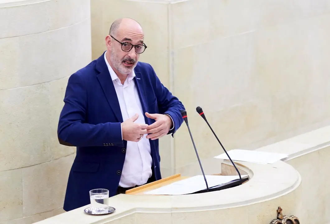 El portavoz del grupo Ciudadanos en el Parlamento de Cantabria, F&eacute;lix &Aacute;lvarez