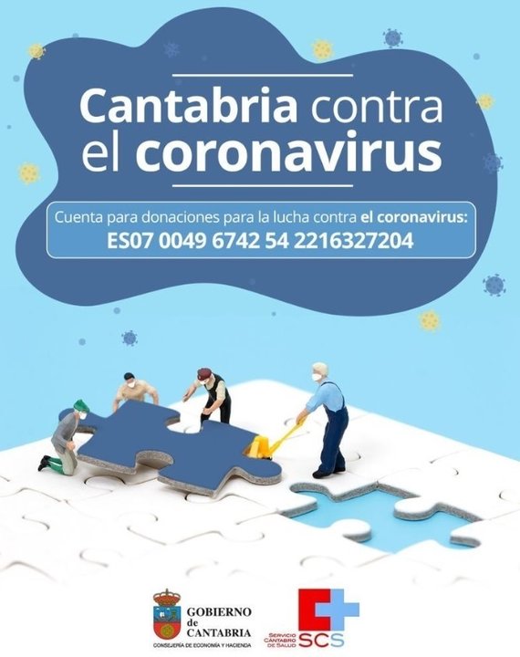Nueva cuenta 'Cantabria contra el coronavirus'