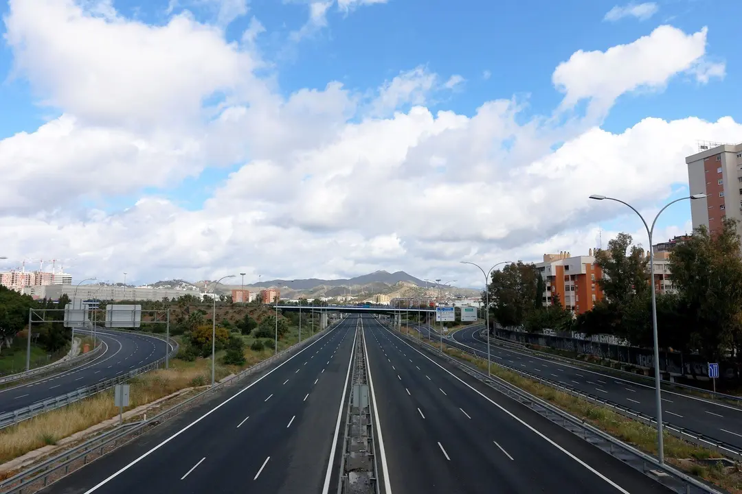 Parte de la Autov&iacute;a del Mediterraneo o A-7