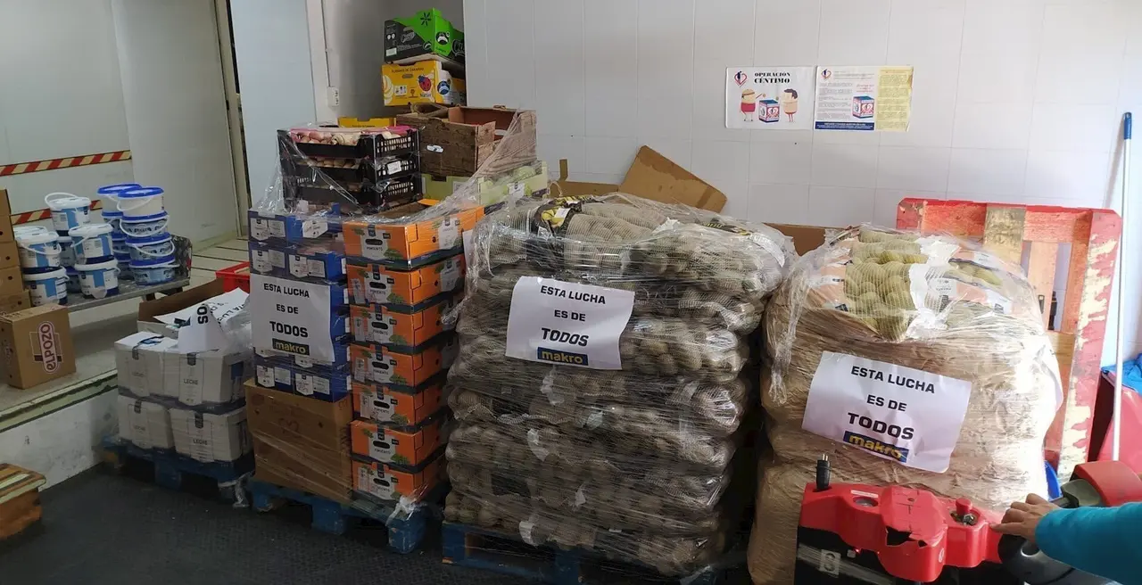 Donaci&oacute;n de alimentos