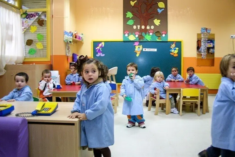 Escolares en un centro educativo (archivo)