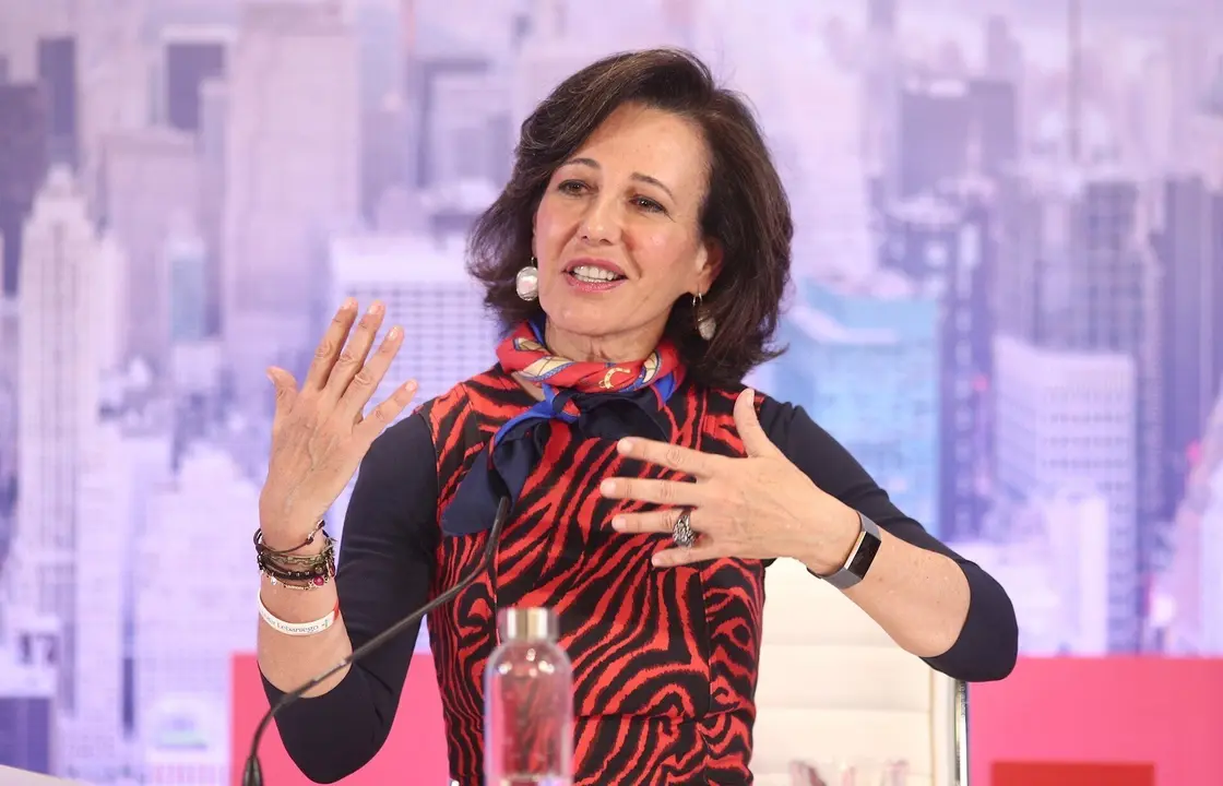 La presidenta del Banco Santander, Ana Bot&iacute;n