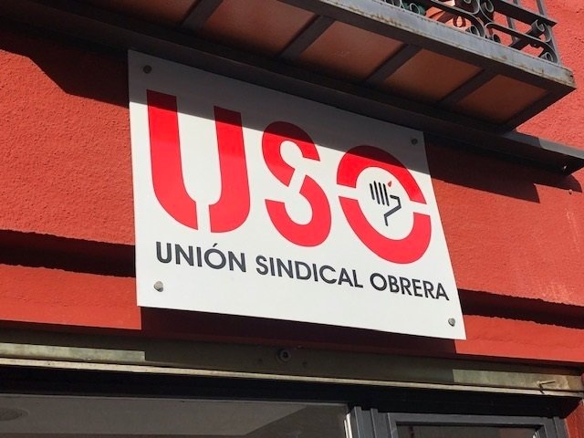 Logo de Unión Sindical Obrera (USO)
