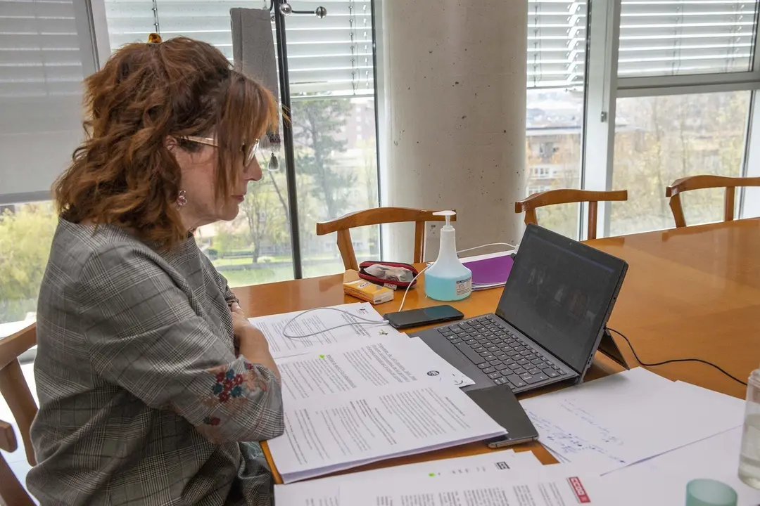 Consejera de Empleo participa por videoconferencia en Mesa del Di&aacute;logo Social