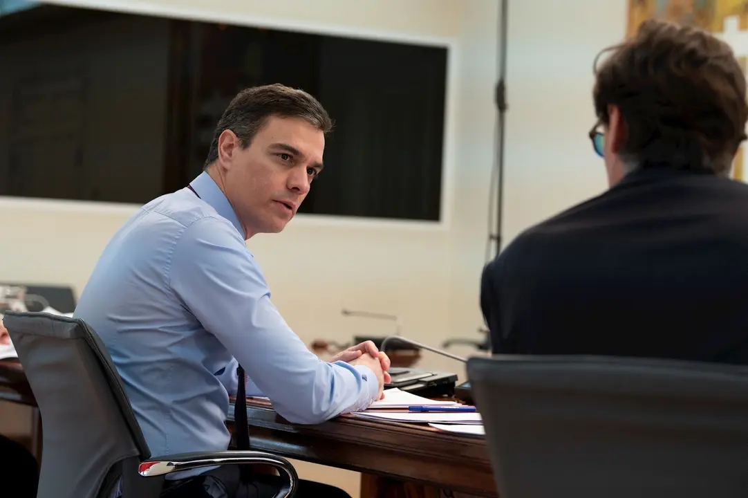 Cvirus.- S&aacute;nchez, tras la carta de Torra, traslada a los presidentes de CCAA que