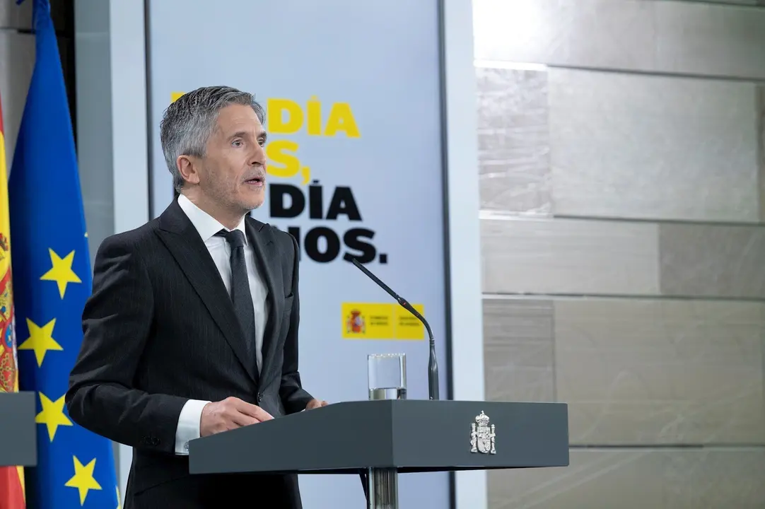 Coronavirus.- Marlaska anuncia que las farmacias tendr&aacute;n mascarillas a finales d