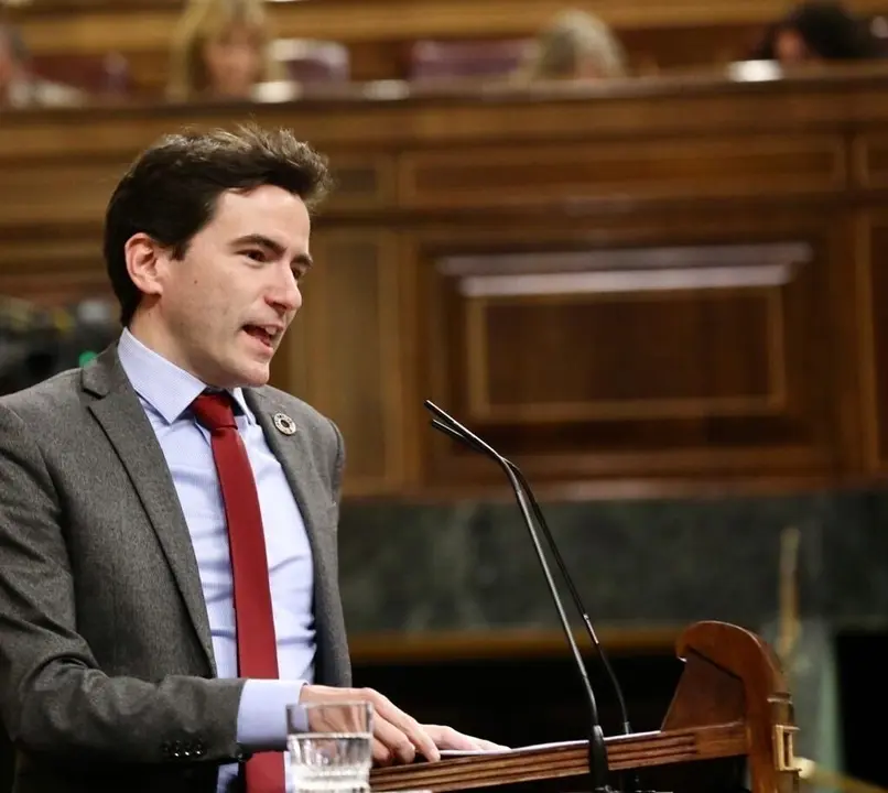 El diputado nacional del PSOE por Cantabria y portavoz de Econom&iacute;a de los socialistas en el Congreso de los Diputados, Pedro Casares