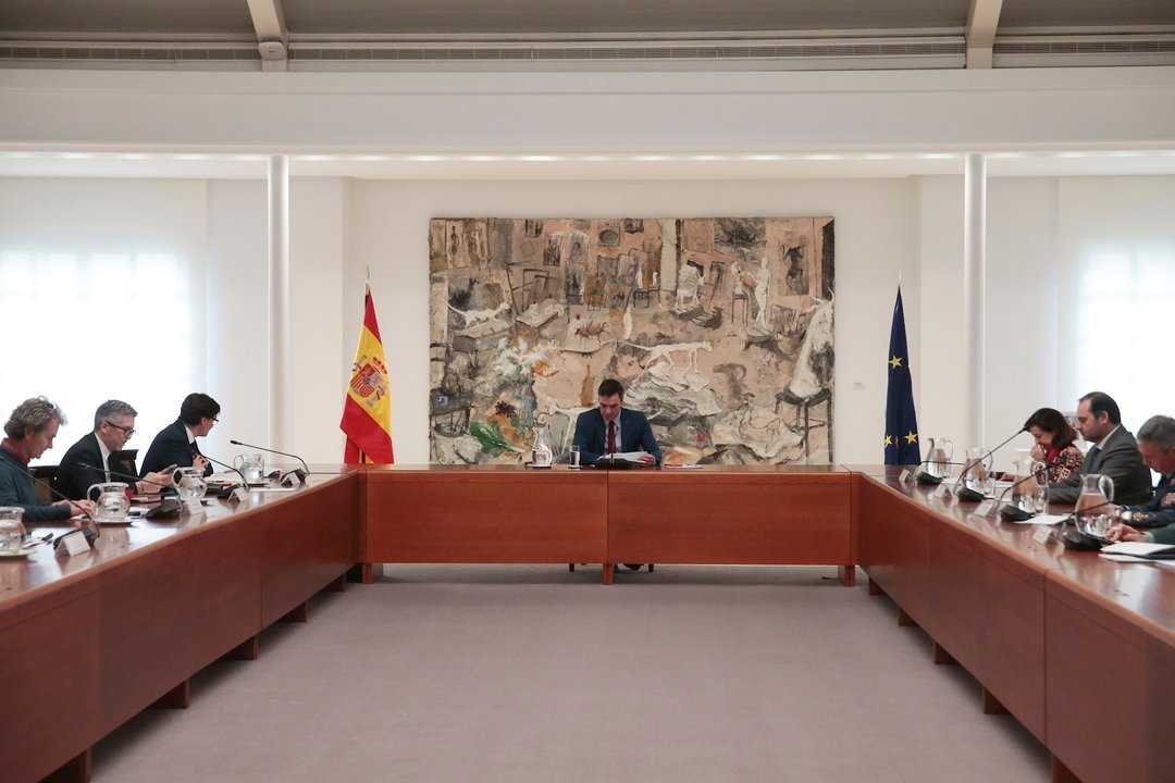 El presidente del Gobierno, Pedro Sánchez, preside la reunión del Comité Técnico de Gestión del COVID-19