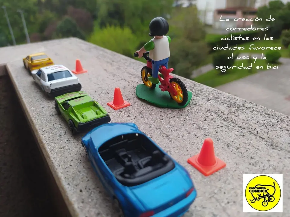 Petici&oacute;n de corredores ciclistas