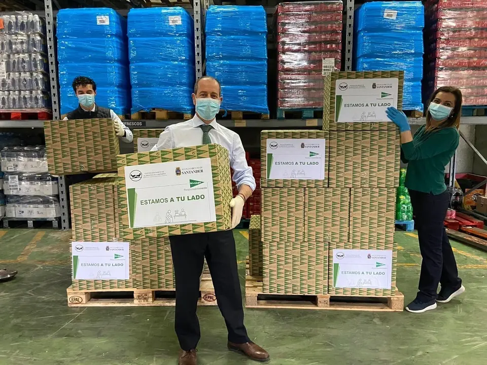 Donaci&oacute;n al Banco de Alimentos