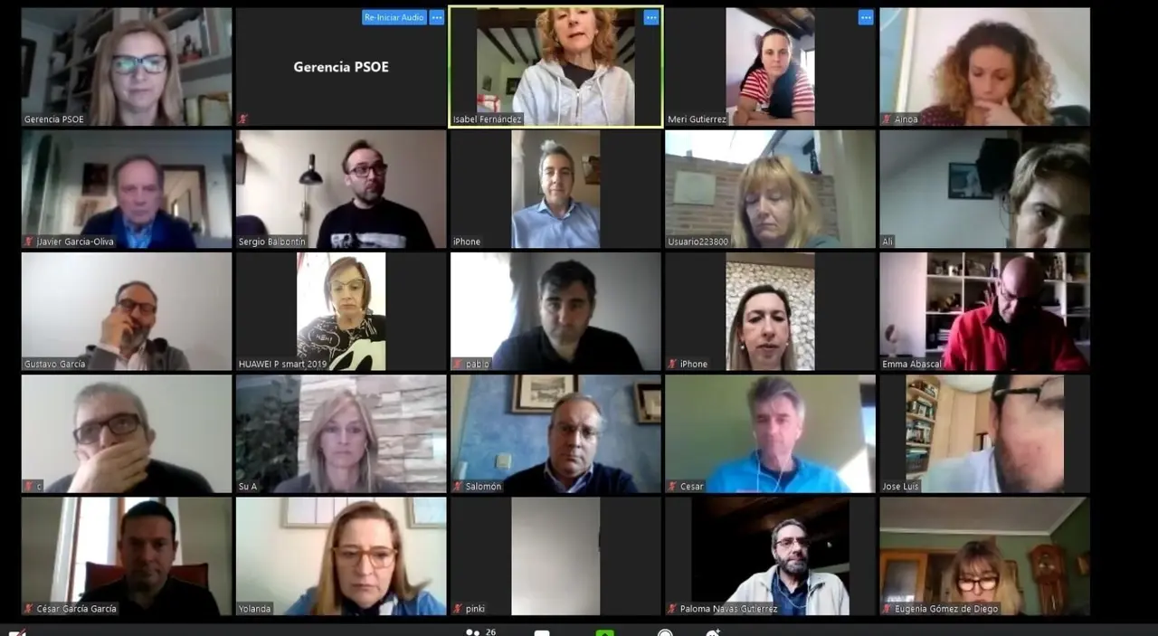 Comisi&oacute;n Ejecutiva Regional (CER) del PSOE Cantabria